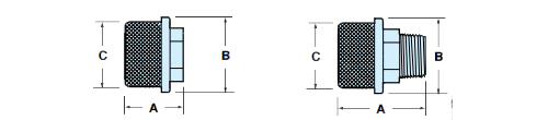 example of how to order a pipe-mounted suction screen